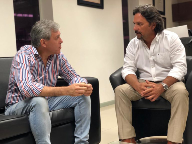 Elecciones 2019 | Sáenz se reunió con el senador González