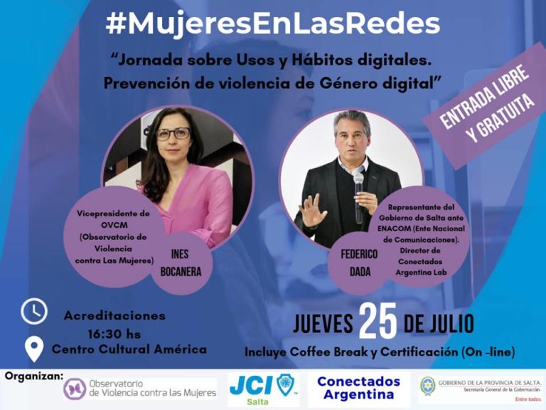 #MujeresEnLasRedes | Los usos digitales seguros para prevenir la violencia de género digital