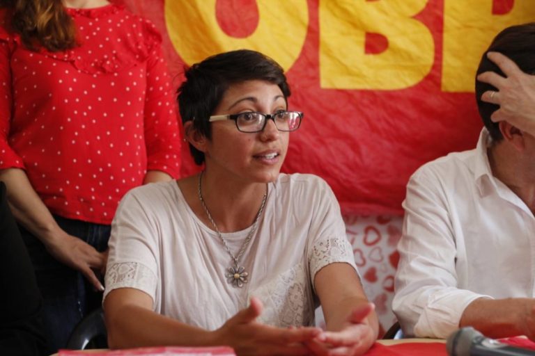 Violeta Gil sobre el desplome electoral de la izquierda: “Es parte de nuestras críticas al interior del PO y el FIT”