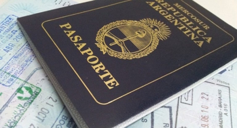 Subió a $4000 el precio mínimo del trámite para el pasaporte argentino