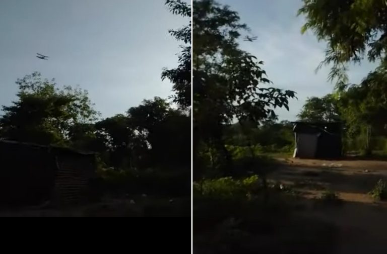 Lluvia tóxica | Comunidad salteña filmó cómo una avioneta fumigaba por encima de sus viviendas