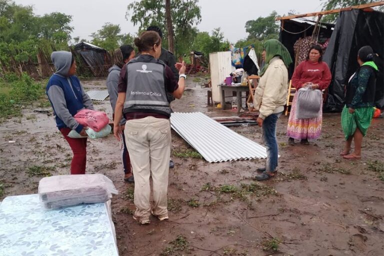 Lluvias en el norte salteño | El Gobierno provincial trabaja en monitoreo y asistencia a los pobladores